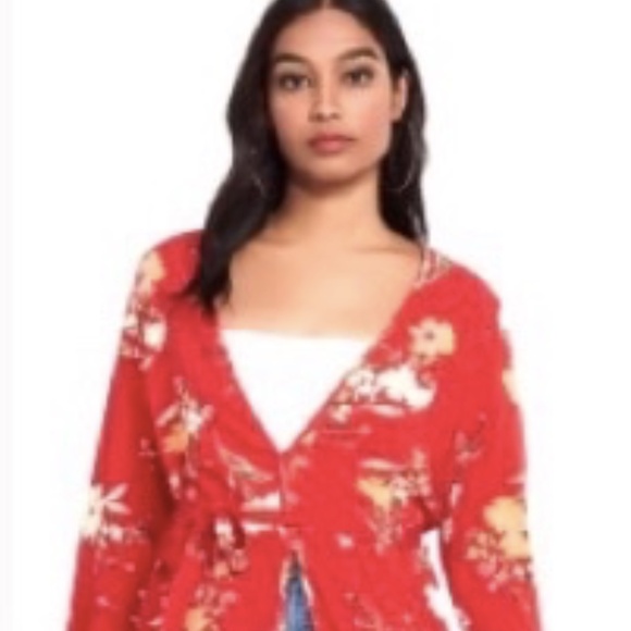 Dynamite Open Front Belted Duster - Picture 9 of 9